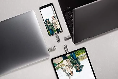 USB laikmena Sandisk Ultra Dual Drive Luxe USB Type-C, 256 GB