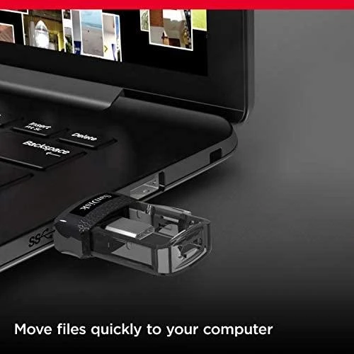 USB laikmena SanDisk Ultra Dual Drive 128GB