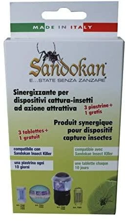 Sandokan uodų jaukas – pakuotės priekinė dalis