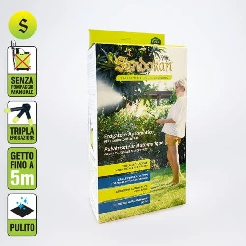Automatinis purkštuvas- dozatorius Sandokan