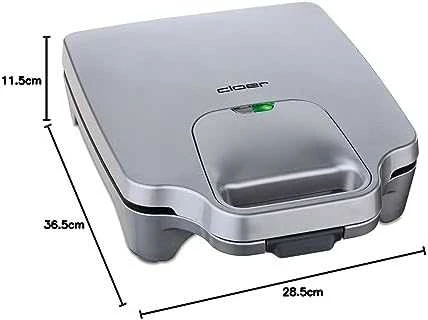 Sumuštinių keptuvas Sumuštinių keptuvė Cloer 6269 XXL, 1800 W