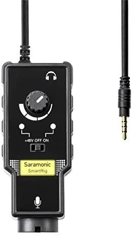 Garso Adapteris - Saramonic SmartRig II XLR/Jack Įėjimas su Phantom Maitinimu