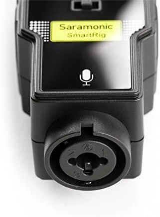 Garso Adapteris - Saramonic SmartRig II XLR/Jack Įėjimas su Phantom Maitinimu