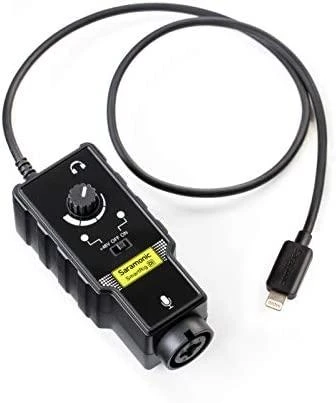 Garso Adapteris - Saramonic SmartRig Di XLR/TRS Įėjimas, Phantom Maitinimas, Garso Kontrolė