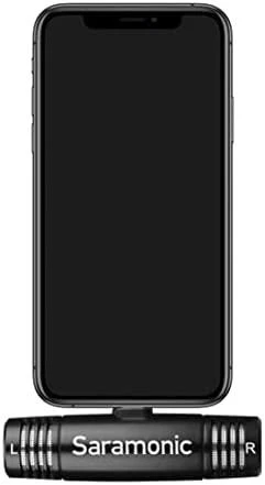 Mikrofonas - Saramonic SPMIC510 X/Y Kondensatorinis mikrofonas iOS 20Hz-20kHz