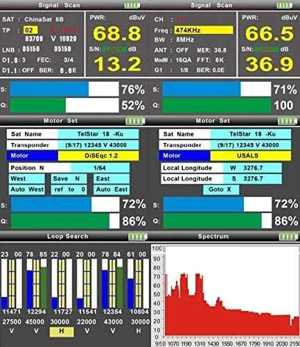 UNIVERSALUS MATUOKLIS STC-23 DVB-T/T2 DVB-S/S2 DVB-C Spacetronik