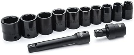 SATA 1/2 "IMPACT SOCET RINKINYS 12 vnt.