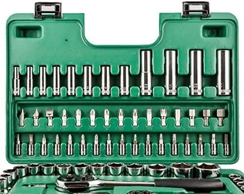 SATA. Rinkinys KLUCZY 88el 1/2" / 1/4"
