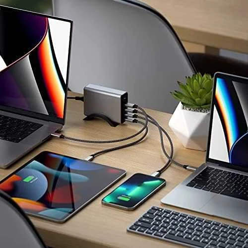 SATECHI 165W USB-C 4-Port PD GaN Charger - EU