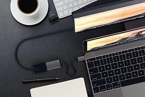 Adapteris USB Satechi USB-C - VGA Pilka (ST-TCVGAM)