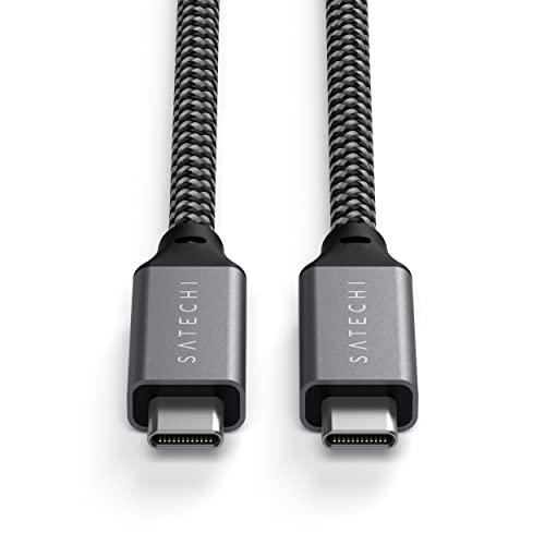 Satechi USB4 100W USB-C – USB-C 80cm (pilka erdvė)