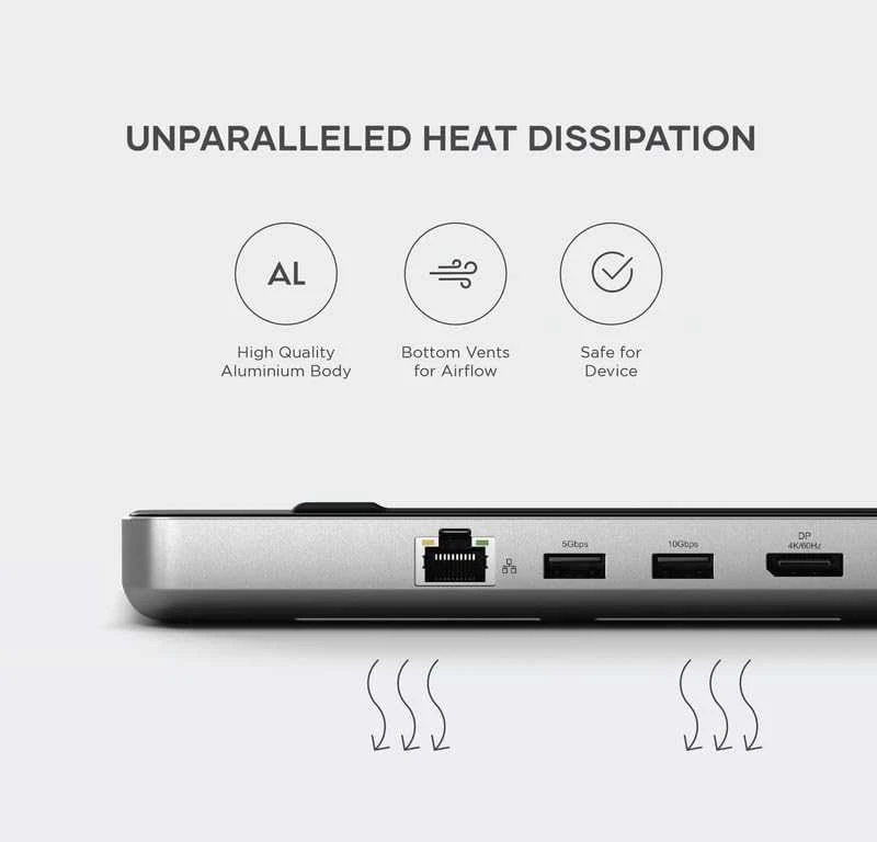 Satechi USB-C dviejų dokų stovas