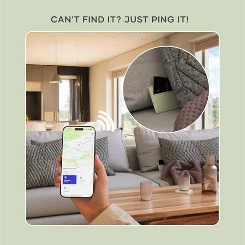 Su „Apple Find My Satechi FindAll“ piniginės kortele suderinamas ieškiklis ST-LFAWCK juoda