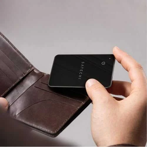 Su „Apple Find My Satechi FindAll“ piniginės kortele suderinamas ieškiklis ST-LFAWCK juoda