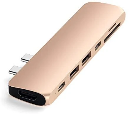 Apple Satechi USB-C 7 Multiport Kosminė pilka adapteris