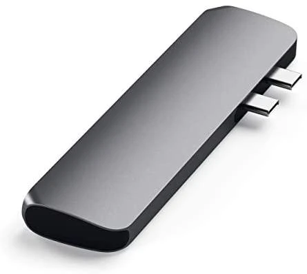 Apple Satechi USB-C 7 Multiport Kosminė pilka adapteris
