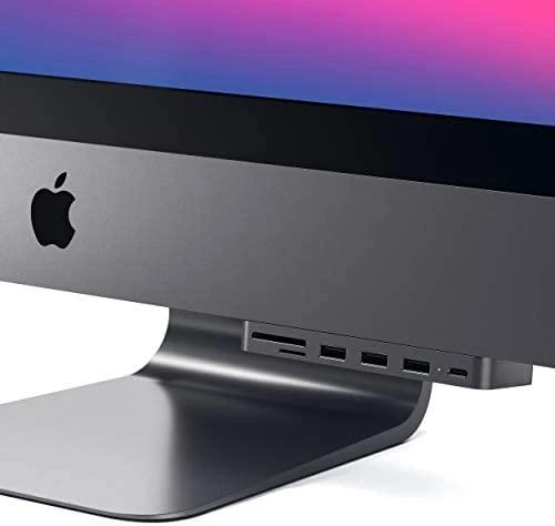 HUB USB Satechi Clamp Hub Pro 1x SD 1x USB-C 1x Micro SD + 3x USB-A 3.0 (ST-TCIMHM)