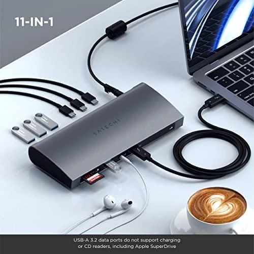 Stacja/replikator Satechi Thunderbolt 4 Dock (ST-UCT4DM)