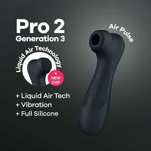 Satisfyer - Pro 2 Generation 3 Juodas