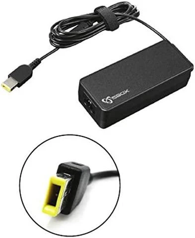 Sbox 45W adapteris Lenovo su stačiakampe jungtimi