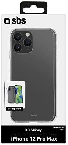SBS Skinny Clear dėklas Transparent, skirtas Apple iPhone 12 Pro Max