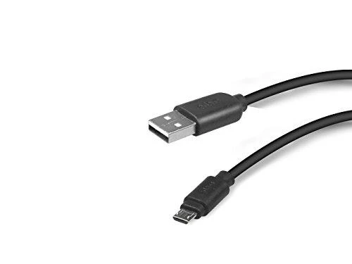 SBS LTHL200 USB-A – Micro-USB kabelis 1m – juodos spalvos