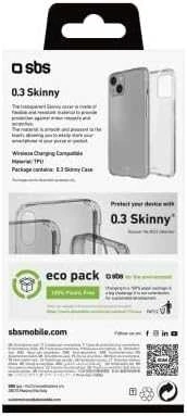 Dėklas Skaidrus SBS Skinny Cover Cover, skirtas iPhone 14/13