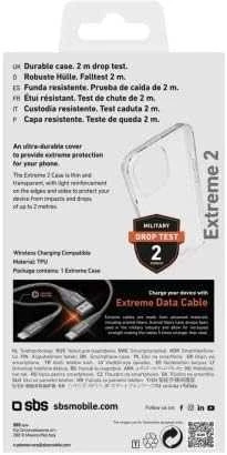 Dėklas Apple iPhone 14 Pro Max Extreme X2 dangtelis su SBS Transparent