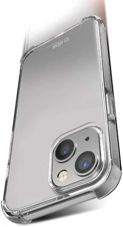 SBS Extreme 4 dėklas iPhone 14 telefonui, skaidrus.