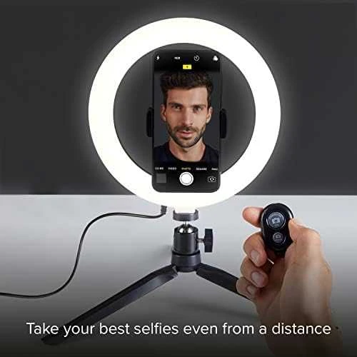 SELFIE STICK Wireless SBS su LED ir Juodas trikojis