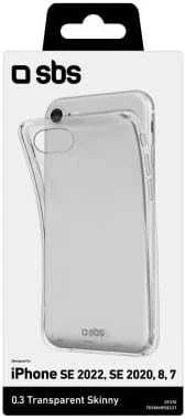 Dėklas Apple iPhone 6/7/8 Skinny Nugarėlė SBS Permatoma