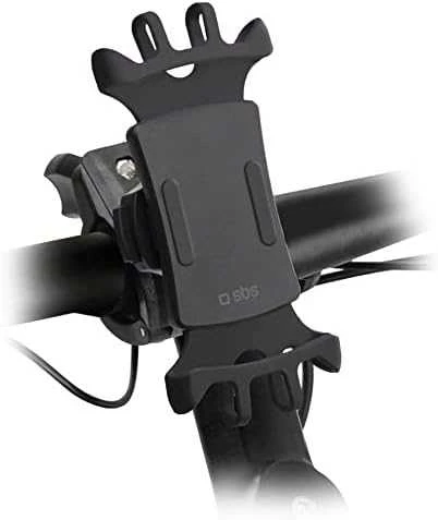 E-Go Holder 360° Rot Electric Scooter/Bike iki 6.5" By SBS Juodas