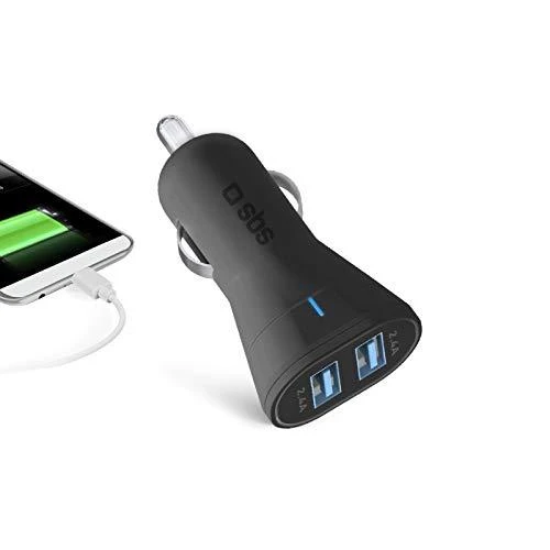 SBS Mobile 2x USB-A 2,4 A įkroviklis (TECR2USB24AFAST)