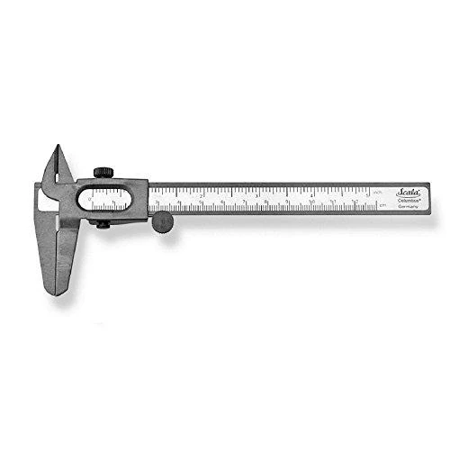 Slankmatis "206" 120mm/5" 1/10mm 1/16", Scala