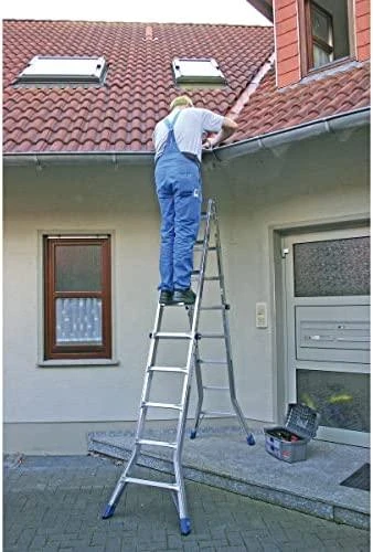 Krause Šarnyrinės aliuminio kopėčios