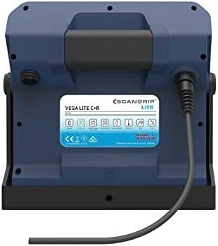 Darbo lempa Scangrip VEGA LITE C+R, 2500lm, rechargeable, IP54