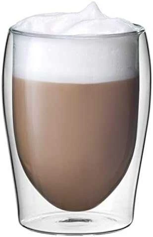 Scanpart CAPPUCCINO dvigubo stiklo stiklinės 2 x 300 ml