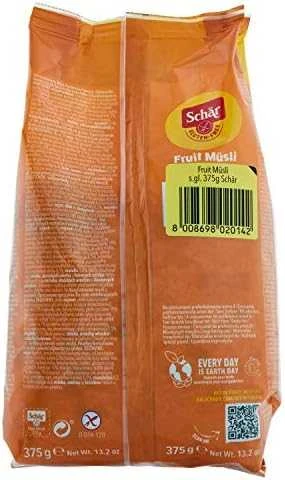 Schar Muesli Fruitt Musli be glitimo 375 g