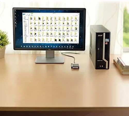 UGREEN 4in1 kortelių skaitytuvas USB 3.0 1m - Juodas