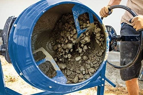 Scheppach MIX140L maišyklė darbo procese
