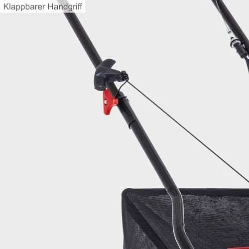 Aeratorius Scheppach SC55P lenkiama rankena