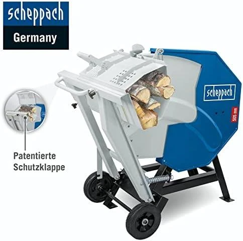 Diskinės malkų pjovimo staklės HS510, 505 mm, 2,6 kW 230 V, Scheppach