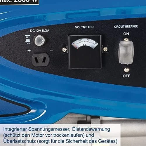 Scheppach benzininis geberatorius SG3200, 2800W vienfazis