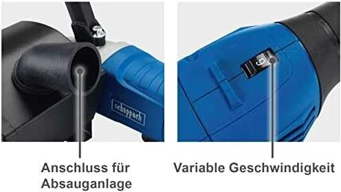 Universalus šlifavimo/medienos sendinimo įrankis MRS1300, Scheppach