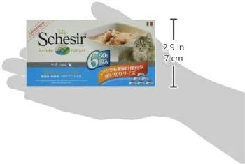 Agras Pet Foods Drėgnas Kačių Maistas - Schesir 6 x 50 g