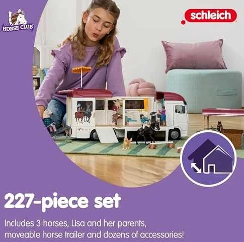 SCHLEICH HORSE CLUB Arklių transporteris