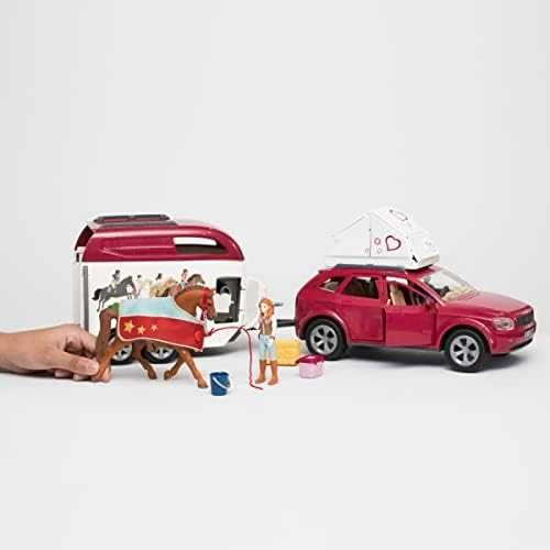 Schleich Horse Club 42535 Horse Adventure w. Automobilis ir priekaba