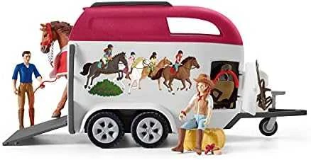 Schleich Horse Club 42535 Horse Adventure w. Automobilis ir priekaba
