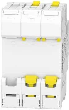 Schneider Electric miniatiūrinis grandinės pertraukiklis 3P B 16A 6kA AC iC60N - A9F03316