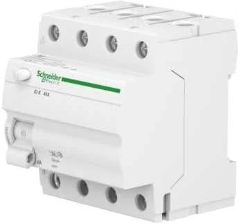 Schneider Electric Schneider Liekamosios srovės grandinės pertraukiklis 4P 40A 0,03A tipas A IDK-A40-30-4 - A9Z01440
